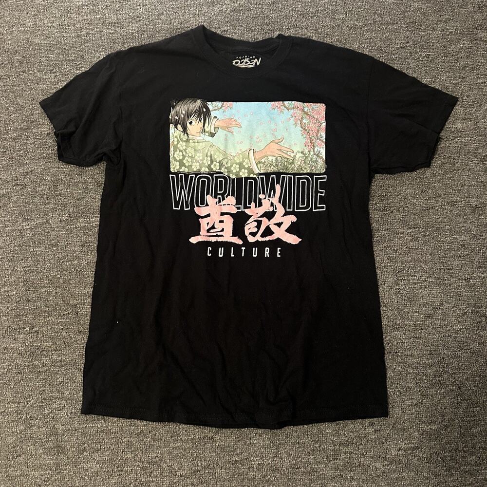 Worldwide Culture Anime T shirt size Large popular poison